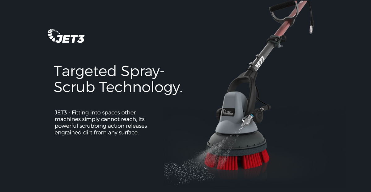 MotorScrubber Jet3, Floor Scrubber