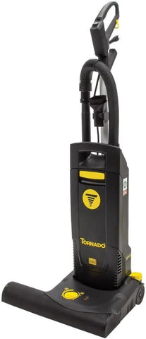 Tornado CVD 48 Dual Motor Commercial Vacuum – 19" Upright Cleaner with On-Board Tools, Model 91442