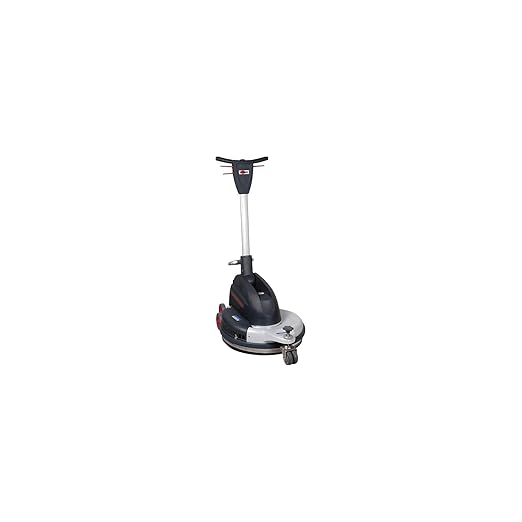 Viper DR2000DC Dragon Series Dust Control Floor Burnisher – 20" Deck, 2000 RPM, 1.5 HP, 110V, Folding Handle, 50' Power Cord