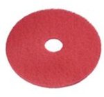 Americo Manufacturing Americo Buffing Pads, 17in. W, Red, 800 RPM - CalCleaningEquipment