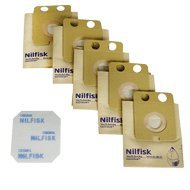 Nilfisk Advance Back Vacuum Paper Vacuum Bags (qty: 5) (22198000) - CalCleaningEquipment
