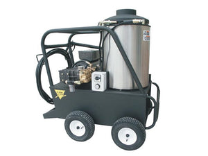 Portable Diesel Fired Electric Powered 4 gpm, 4000 psi Hot Water Pressure Washer Model : 4000QE