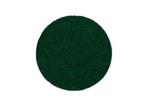Powr-Flite GR0517 Scrub Floor Machine Pad, 17", Green (Pack of 5)