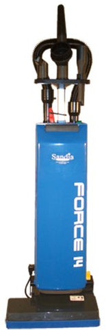 Sandia 60-1000 Force 14" Upright Twin Motor Vacuum - CalCleaningEquipment