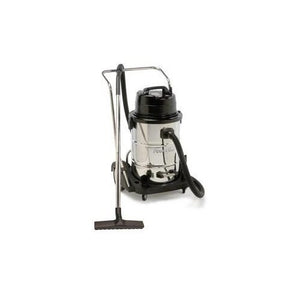 Powr-Flite PF57 Dual Motor Wet Dry Vacuum with Stainless Steel Tank and Tool Kit, 20 gal Capacity - CalCleaningEquipment