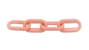 Pink Plastic Chain 250 Feet of 1"