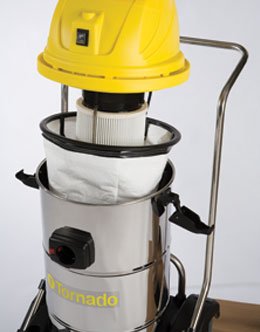 Tornado Taskforce 20 Trot-Mop Wet/Dry Vacuum - CalCleaningEquipment