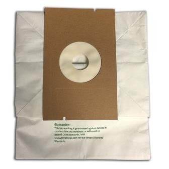 Green Klean GK-Charivac Windsor Chariot 2 ATV iVac 24 Replacement Vacuum Bags (10-Pack)