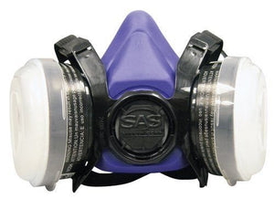 SAS Safety 8661-92 Bandit Halfmask Respirator with Organic Vapor Cartridge/N95 Filter Assembly - Medium by SAS Safety - CalCleaningEquipment