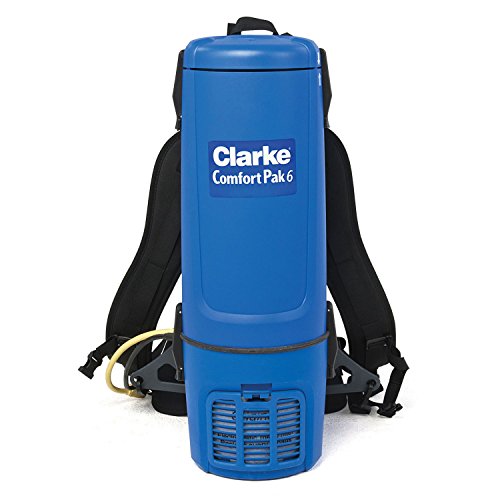Clarke Comfort Pak 6 Quart Commercial Back Pack Vacuum with Tool Kit - CalCleaningEquipment