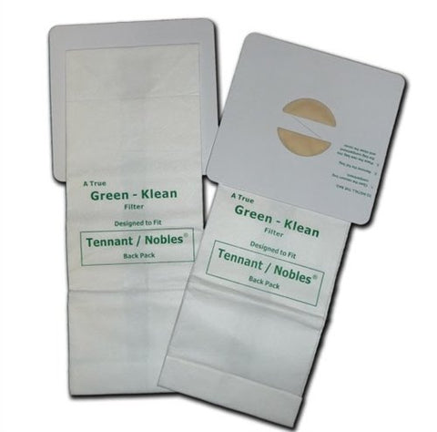 Green Klean GK-Ten-BacPK Tennant/Nobles Portapac and Models 3050, 3000 and 3040 Replacement Vacuum Bags (Pack of 100)