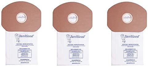 Janitized JAN-KAPV6-2(10) Premium Replacement Vacuum Paper Bag, (Pack of 10) (3-Pack)