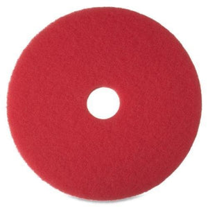 Floor Pad 20 Inch Diameter Red Stripping Buffer Polish Scrub Americo - CalCleaningEquipment