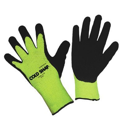 Cordova Cold Snap, Premium 7-Gauge Green Coated Gloves (QTY/12) Large 3999-L
