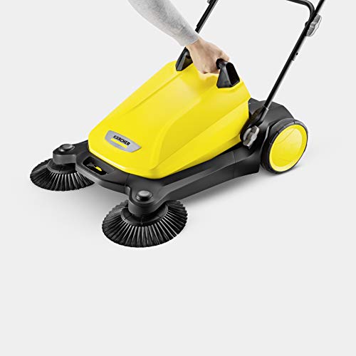 Karcher 17663610 S 4 Twin Push Sweeper, Yellow