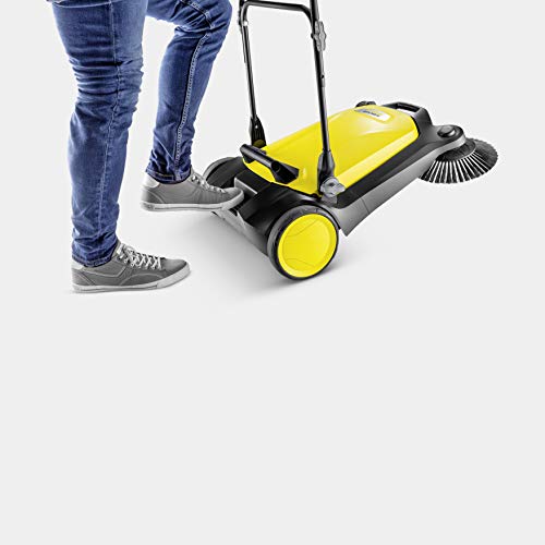 Karcher 17663610 S 4 Twin Push Sweeper, Yellow