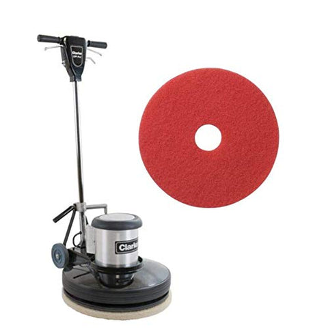 Clarke CFP Pro 20HD Floor Machine - 20" W/Free Red Buff Pad - CalCleaningEquipment