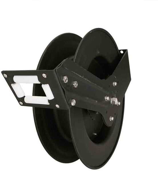 Interstate Pneumatics HSR90-86 Professional Grade Retractable Hose Reel with 1/2 inch x 50 feet Rubber Hose