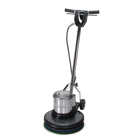 Powr-Flite C171SD Classic Metal Floor Machine with Sandpaper Driver, 1.5 hp, 175 RPM, 17"