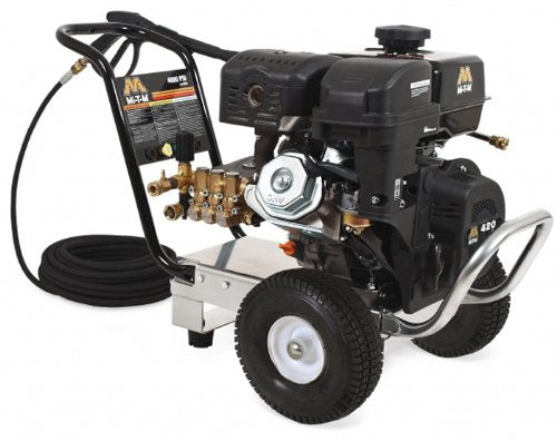 Mi-T-M CM-4200-0MMB Cold Water Direct Drive, 420cc Mi-T-M OHV Gasoline Engine, 4000 PSI Pressure Washer