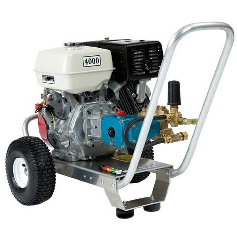 Pressure Pro E4040HC Heavy Duty Professional 4,000 PSI 4.0 GPM Honda Gas Powered Pressure Washer With CAT Pump - CalCleaningEquipment