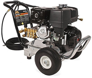 Mi-T-M WP-4200-0MHB WP (Work Pro) Series Pressure Washer, Gasoline Direct Drive, 4200 psi, 3.4 GPM, 389 cc Honda OHV Engine