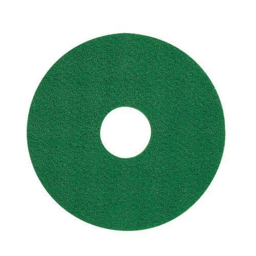Floor Pad 17 Inch Diameter Green Stripping Americo Buffer Polish Scrubber (5 Pieces) - CalCleaningEquipment