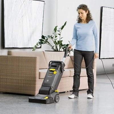 Karcher 1.783-221.0 Br 30/4 C 120V 1-Gallon 12" Upright Micro Scrubber With Recovery - CalCleaningEquipment