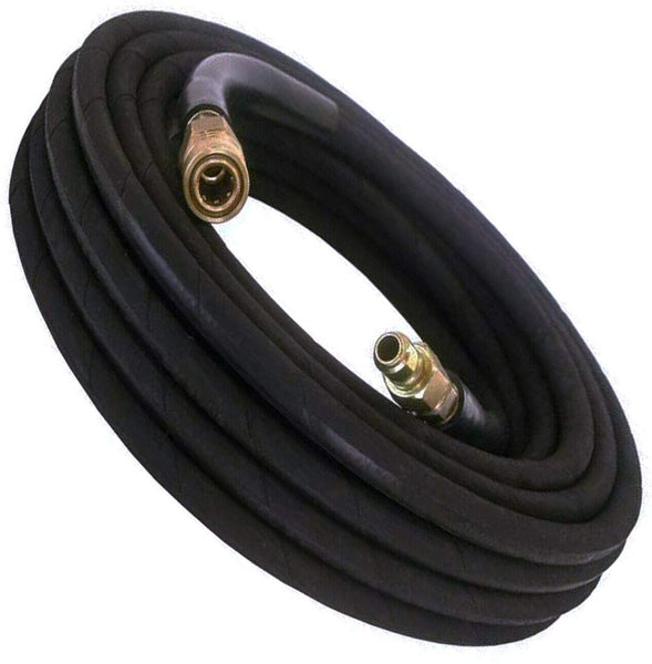 Pressure Washer Hose 3/8" x 50' 4000 psi with Quick Connects - Industrial
