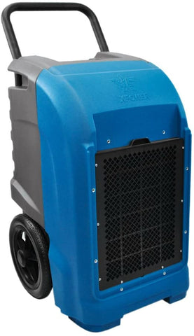 XPOWER XD-125 Industrial Commercial Dehumidifier Dry basements, Large Rooms, Work Sites, Storage Facilities - 125-Pints/15-Gallons a Day - Blue