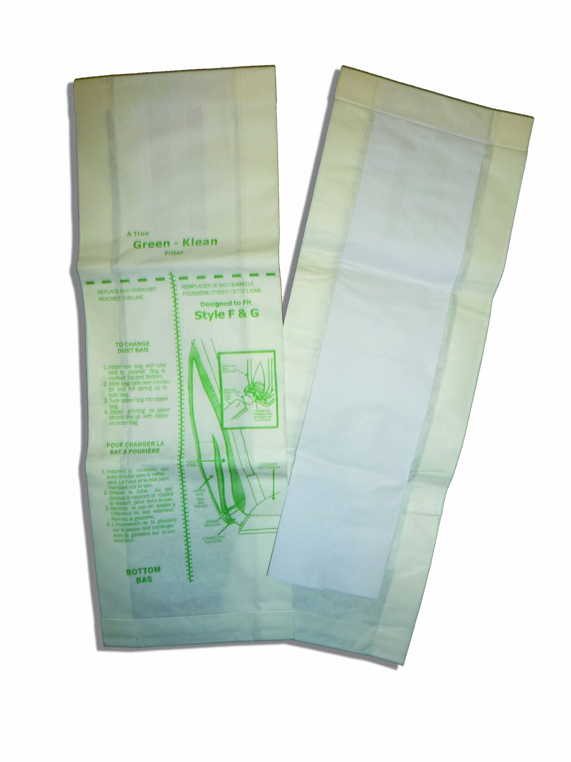 Green Klean GK-F&G Replacement Vacuum Bags (Pack of 36)