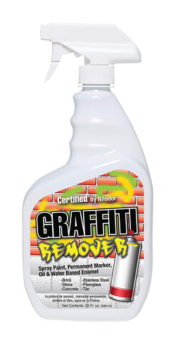 Nilodor C517-009 Graffiti Spray Paint/Oil/Water Based Enamel Remover, 1 Quart