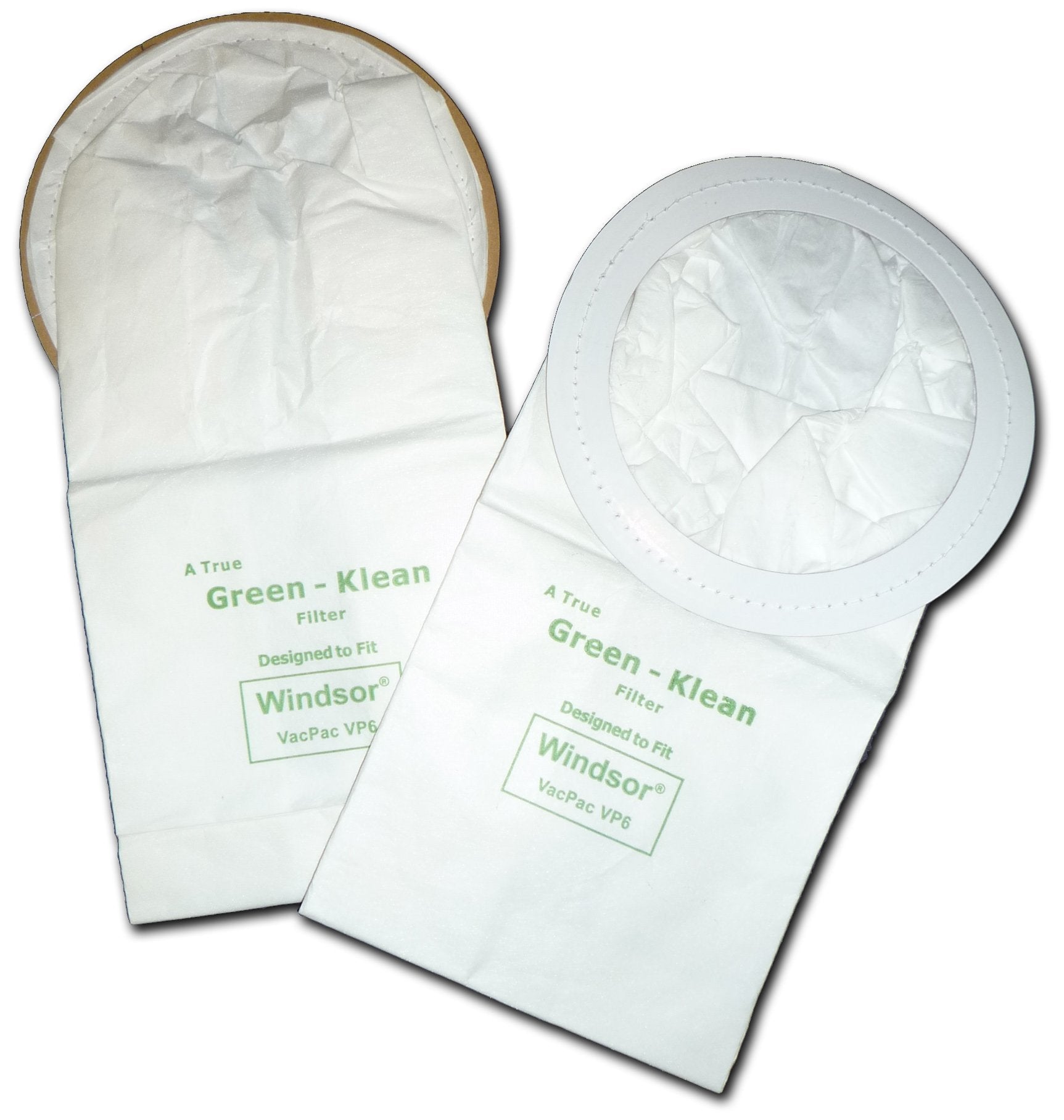 Green Klean GK-VP6 Windsor 6 Quart Back Pack Replacement Vacuum Bags (Pack of 100)