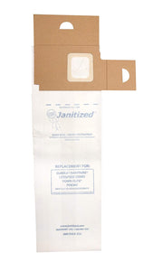 Janitized JAN-EULS-2(3) Paper Premium Replacement Commercial Vacuum Bag Fits Eureka LiteSpeed Models 5700-5739 and 5800-5839 Series, Powr-Flite PF82HF Vacuum Cleaners, OEM# 61820, 63256 & ER419 - CalCleaningEquipment