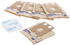 Nilfisk 22198000 HEPA Back-Mounted Vacuum, Replacement Bags