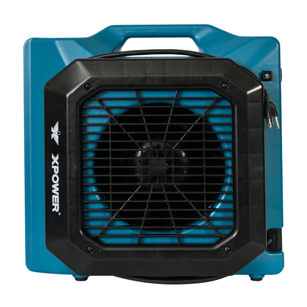 XPOWER XL-730A 1/3 HP, 1150 CFM, 5 Speed Sealed Motor Low Profile Fan, Air Mover, Carpet Dryer with Build-in GFCI Power Outlets for Daisy Chain (ABS)