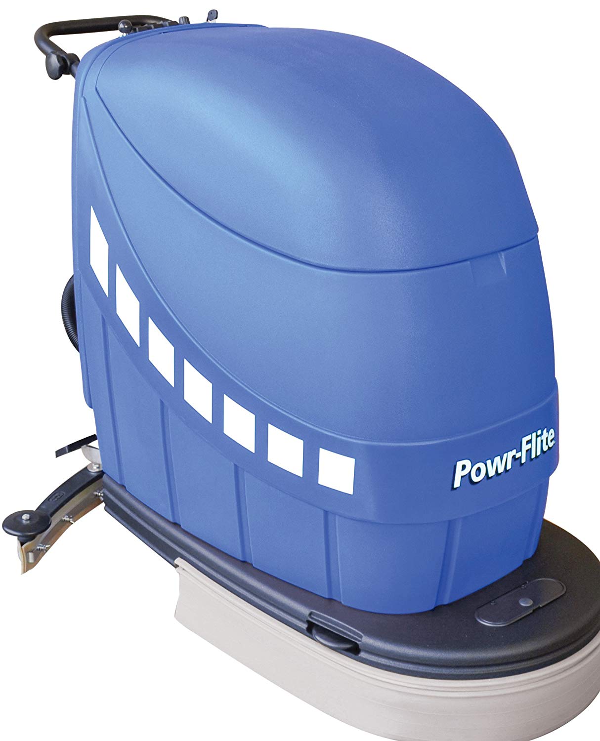 Powr-Flite PAS20-DXBC Self-Propelled Battery Powered Automatic Scrubber, 180 rpm, 20" - CalCleaningEquipment