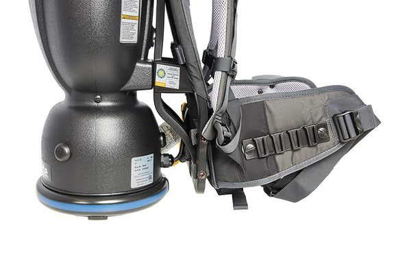 Powr-Flite BP10P Comfort Pro Premium Backpack Vacuum, 10 Quart Capacity