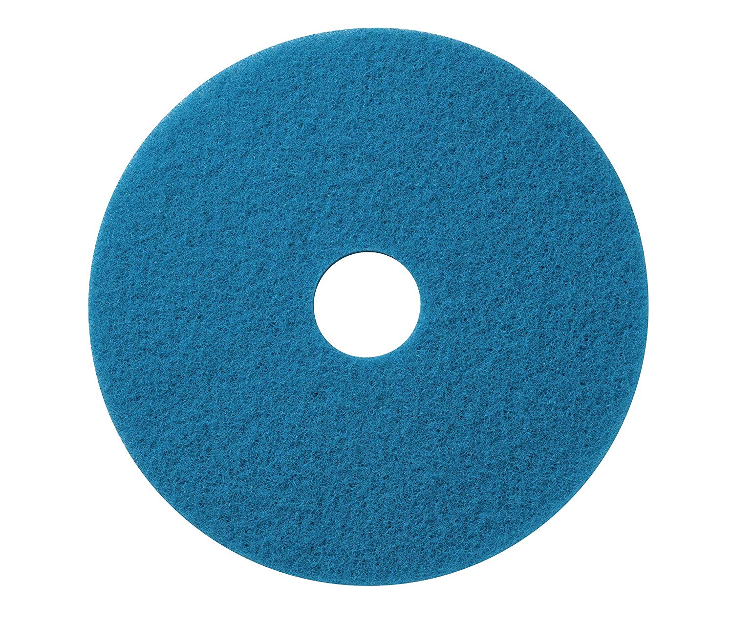 Americo Manufacturing 400417 Blue Cleaner Floor Scrubbing Pad (5 Pack), 17" - CalCleaningEquipment