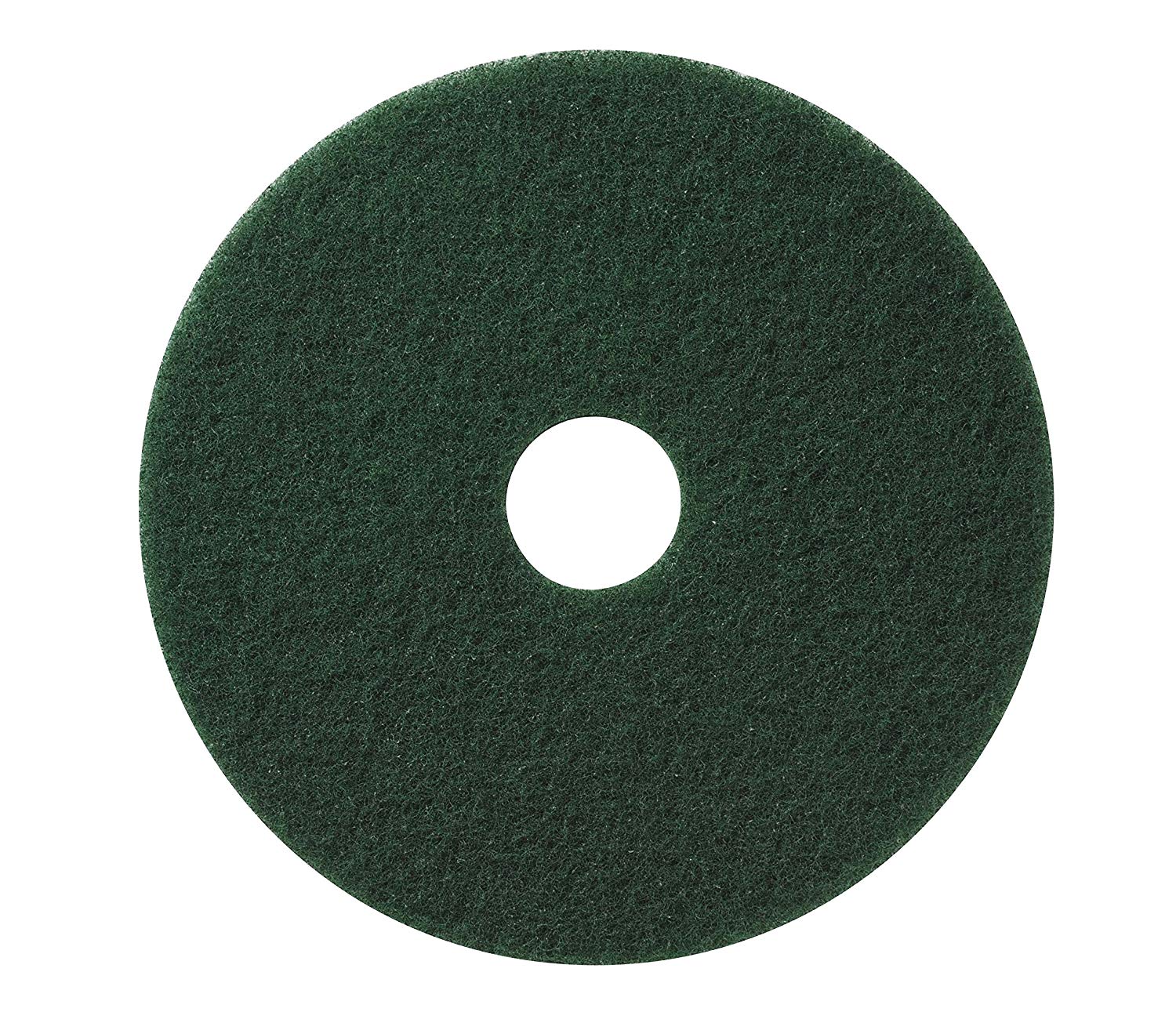 Americo Manufacturing 400318 Green Scrub Floor Scrubbing Pad (5 Pack), 18" - CalCleaningEquipment