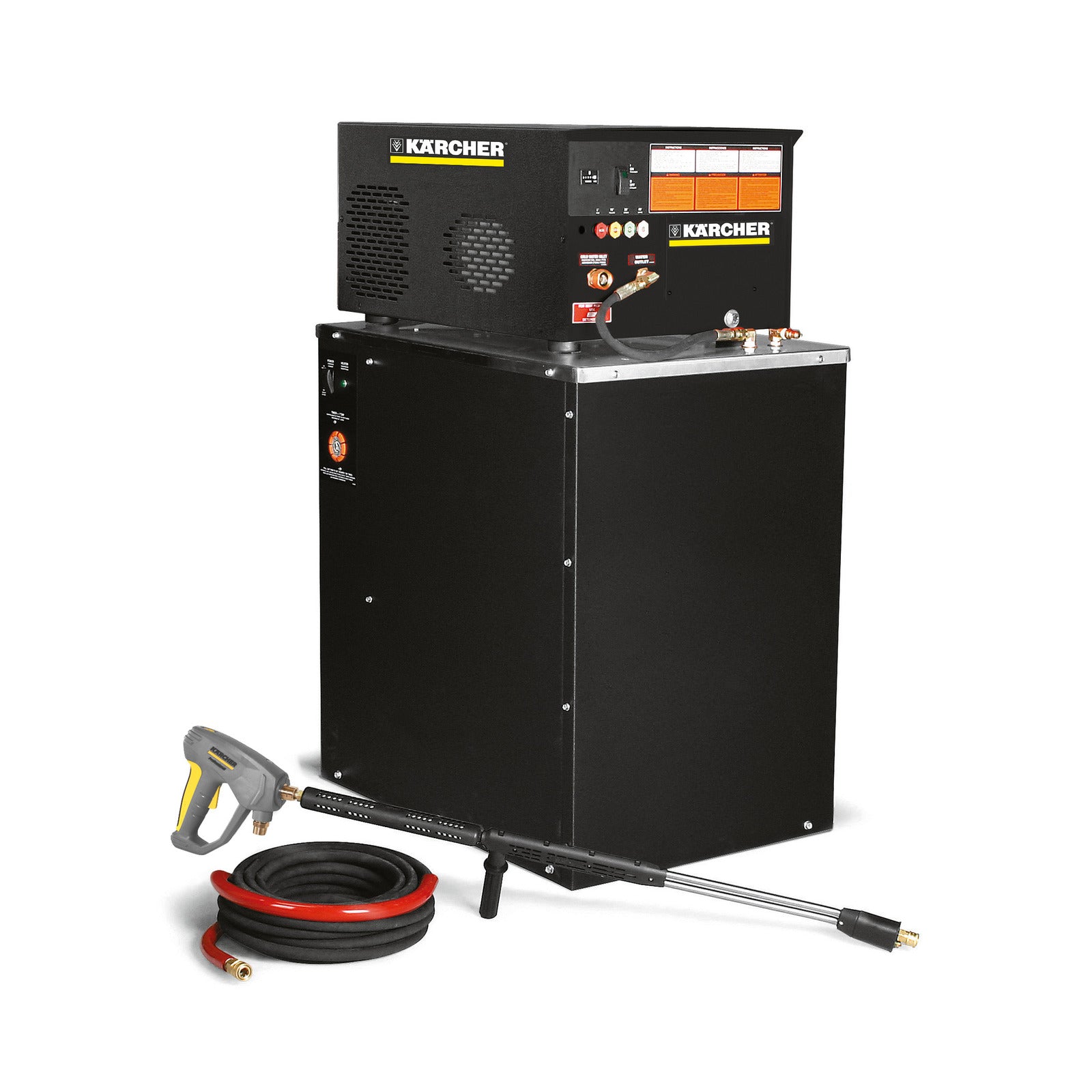 Karcher HDS Cabinet Electric Hot Water Power Washer HDS 4.0/20 E Ec (1.109-075.0) - CalCleaningEquipment