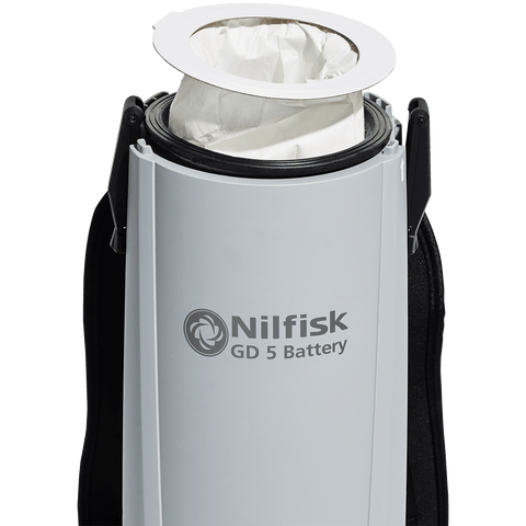 Nilfisk GD 5 Battery Backpack HEPA Vacuum - CalCleaningEquipment