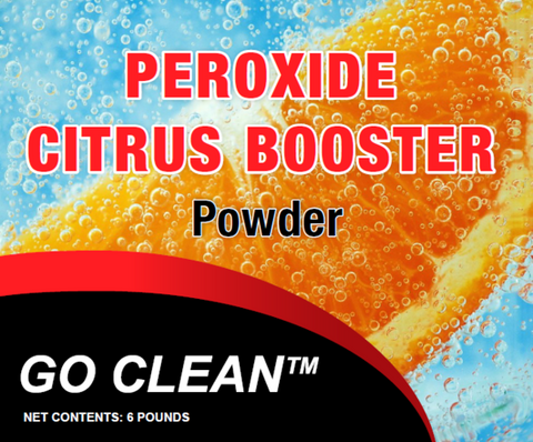GoClean Peroxide Citrus Booster Powder - CalCleaningEquipment